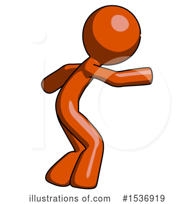 Royalty-Free (RF) Orange Design Mascot Clipart Illustration by Leo Blanchette - Stock Sample #1536919