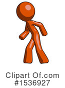 Orange Design Mascot Clipart #1536927 by Leo Blanchette