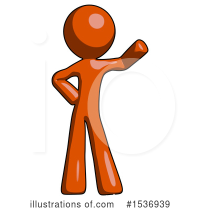 Royalty-Free (RF) Orange Design Mascot Clipart Illustration by Leo Blanchette - Stock Sample #1536939