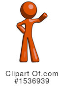 Orange Design Mascot Clipart #1536939 by Leo Blanchette
