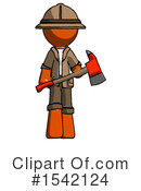 Orange Design Mascot Clipart #1542124 by Leo Blanchette