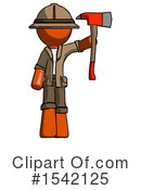 Orange Design Mascot Clipart #1542125 by Leo Blanchette