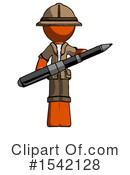 Orange Design Mascot Clipart #1542128 by Leo Blanchette