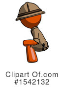 Orange Design Mascot Clipart #1542132 by Leo Blanchette
