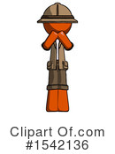 Orange Design Mascot Clipart #1542136 by Leo Blanchette