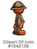 Orange Design Mascot Clipart #1542138 by Leo Blanchette