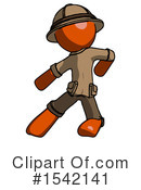 Orange Design Mascot Clipart #1542141 by Leo Blanchette