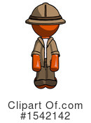 Orange Design Mascot Clipart #1542142 by Leo Blanchette