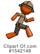 Orange Design Mascot Clipart #1542148 by Leo Blanchette