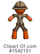 Orange Design Mascot Clipart #1542151 by Leo Blanchette