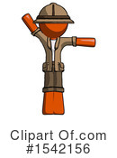 Orange Design Mascot Clipart #1542156 by Leo Blanchette