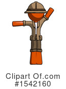 Orange Design Mascot Clipart #1542160 by Leo Blanchette