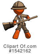 Orange Design Mascot Clipart #1542162 by Leo Blanchette