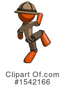 Orange Design Mascot Clipart #1542166 by Leo Blanchette