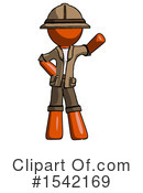Orange Design Mascot Clipart #1542169 by Leo Blanchette