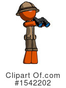 Orange Design Mascot Clipart #1542202 by Leo Blanchette