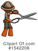 Orange Design Mascot Clipart #1542208 by Leo Blanchette