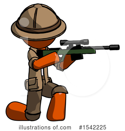 Royalty-Free (RF) Orange Design Mascot Clipart Illustration by Leo Blanchette - Stock Sample #1542225