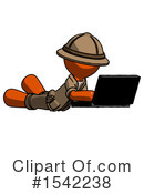 Orange Design Mascot Clipart #1542238 by Leo Blanchette