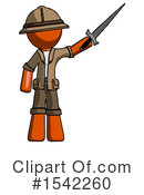 Orange Design Mascot Clipart #1542260 by Leo Blanchette