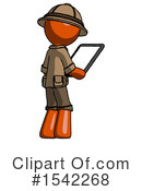 Orange Design Mascot Clipart #1542268 by Leo Blanchette