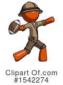 Orange Design Mascot Clipart #1542274 by Leo Blanchette