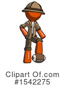 Orange Design Mascot Clipart #1542275 by Leo Blanchette