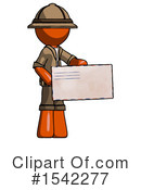 Orange Design Mascot Clipart #1542277 by Leo Blanchette