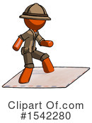 Orange Design Mascot Clipart #1542280 by Leo Blanchette