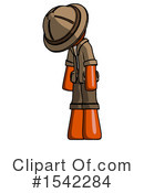 Orange Design Mascot Clipart #1542284 by Leo Blanchette