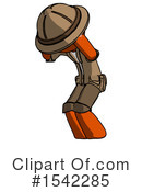 Orange Design Mascot Clipart #1542285 by Leo Blanchette