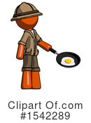 Orange Design Mascot Clipart #1542289 by Leo Blanchette