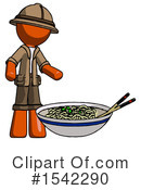 Orange Design Mascot Clipart #1542290 by Leo Blanchette