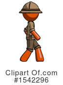 Orange Design Mascot Clipart #1542296 by Leo Blanchette