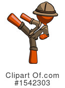 Orange Design Mascot Clipart #1542303 by Leo Blanchette