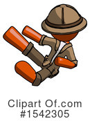 Orange Design Mascot Clipart #1542305 by Leo Blanchette
