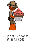 Orange Design Mascot Clipart #1542308 by Leo Blanchette