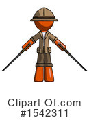 Orange Design Mascot Clipart #1542311 by Leo Blanchette