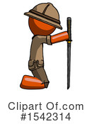 Orange Design Mascot Clipart #1542314 by Leo Blanchette