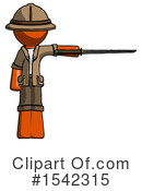 Orange Design Mascot Clipart #1542315 by Leo Blanchette