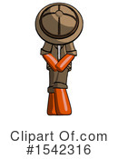 Orange Design Mascot Clipart #1542316 by Leo Blanchette