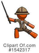 Orange Design Mascot Clipart #1542317 by Leo Blanchette
