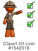 Orange Design Mascot Clipart #1542318 by Leo Blanchette