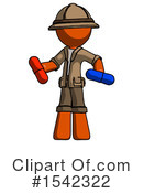 Orange Design Mascot Clipart #1542322 by Leo Blanchette