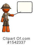 Orange Design Mascot Clipart #1542337 by Leo Blanchette