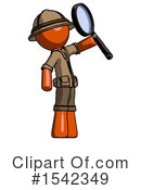 Orange Design Mascot Clipart #1542349 by Leo Blanchette