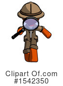 Orange Design Mascot Clipart #1542350 by Leo Blanchette