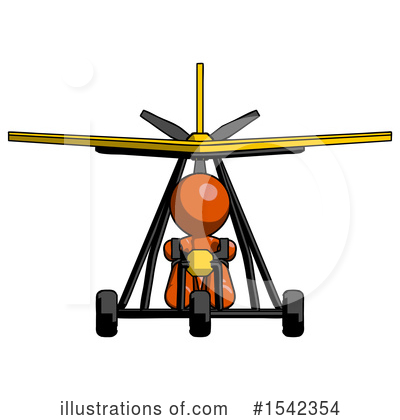 Royalty-Free (RF) Orange Design Mascot Clipart Illustration by Leo Blanchette - Stock Sample #1542354
