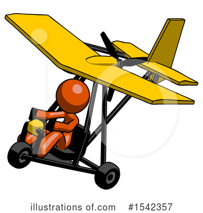 Royalty-Free (RF) Orange Design Mascot Clipart Illustration by Leo Blanchette - Stock Sample #1542357