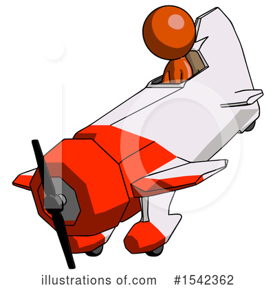Royalty-Free (RF) Orange Design Mascot Clipart Illustration by Leo Blanchette - Stock Sample #1542362